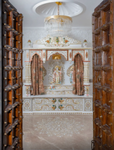 How White Marble Temples Balance Tradition With Contemporary Living